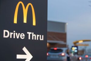 McDonalds Drive Thru Signage