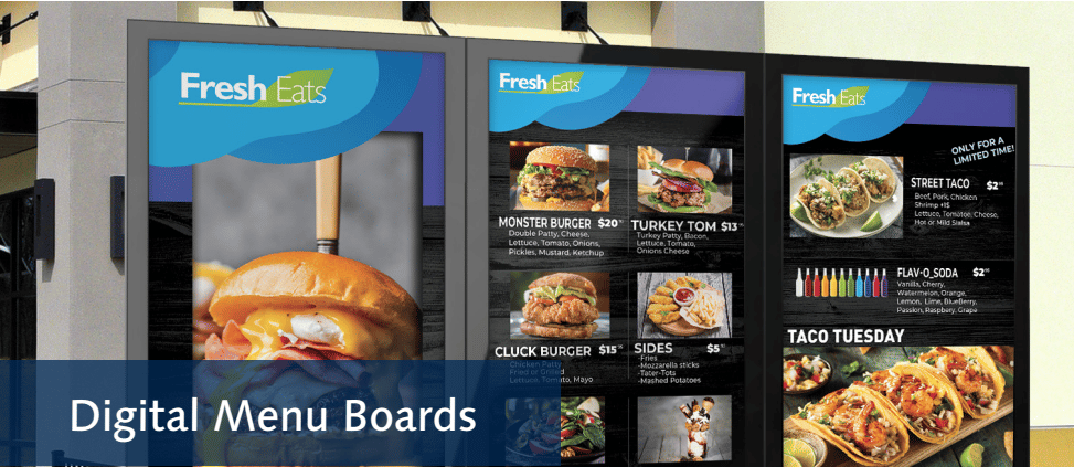 menu board