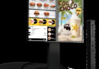 menu board drive thru acrelec